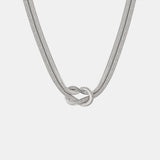 Titanium Steel Knot Necklace